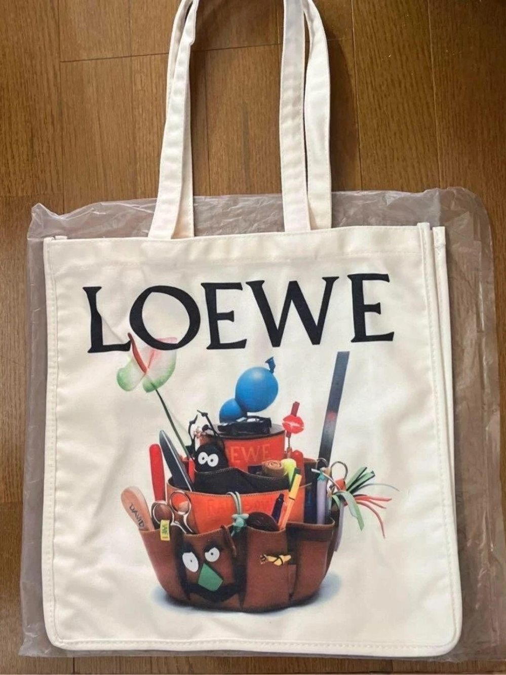 Loewe "Crafted World" Exhibition Tote Bag (Gift With Purchase)